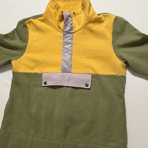 LL Bean 1/2 Zip Sweater Casual Organic Cotton Pullover Men's size Large